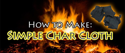 How to Make Char Cloth