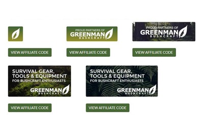 Become a Greenman Bushcraft Affiliate